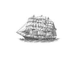 sailing ship art